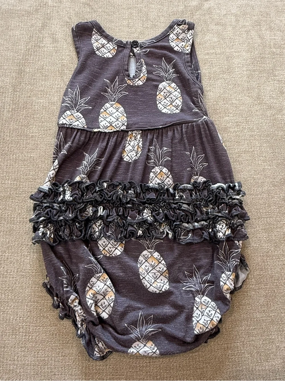 Little Sleepies Sweet Paradise Bubble Romper 6-12 Months